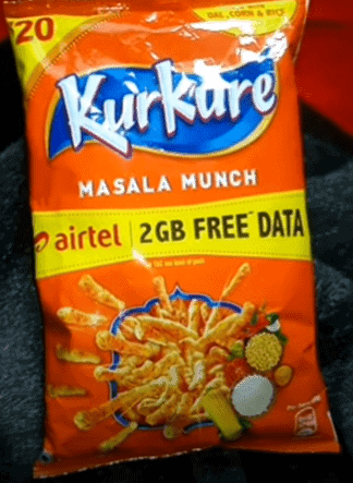 Airetel free data kurkure