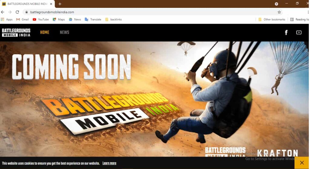 Battlegrounds Mobile India Download Official Website