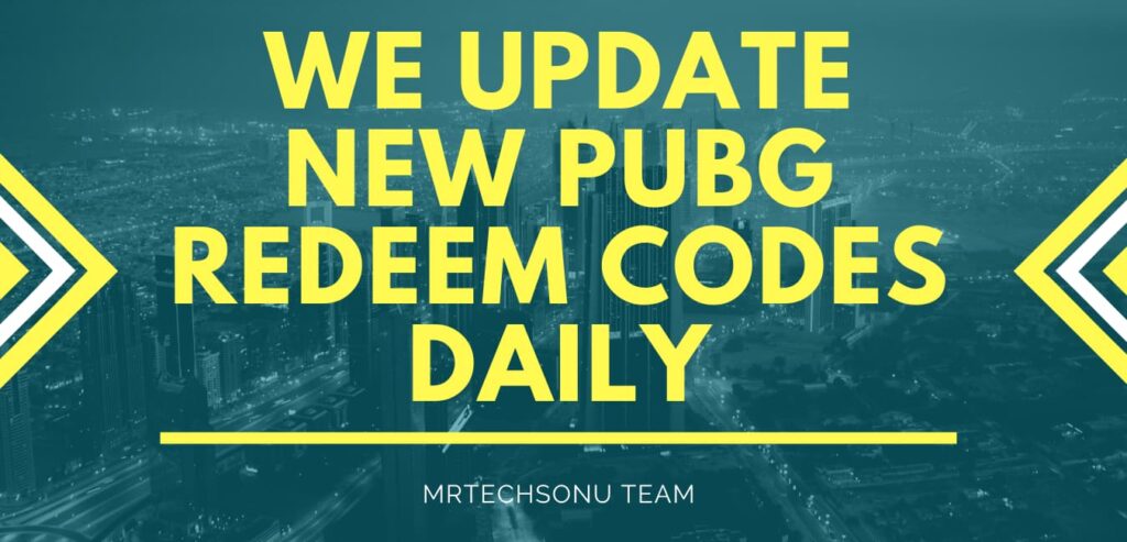PUBG redeem code Today (25th May 2022 | 100% Working) | BGMI redeem code