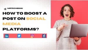 How to boost social media posts