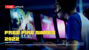 free fire names 2022