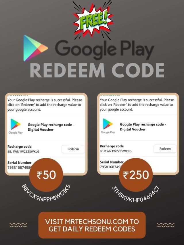 Get Google Play Redeem Code for Absolutely Free