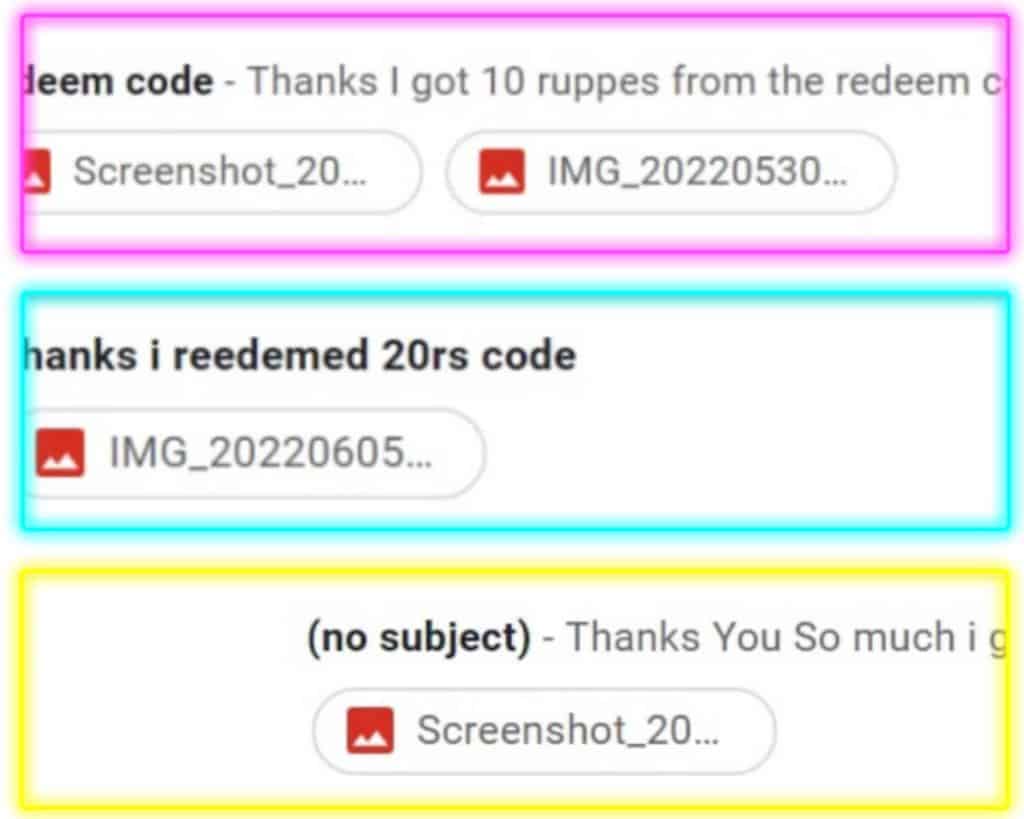free google play redeem code email proofs