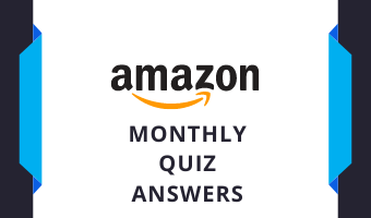 Amazon Monthly Quiz Answer
