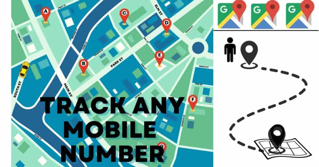 Trace mobile number India location, Mobile number tracker with Map