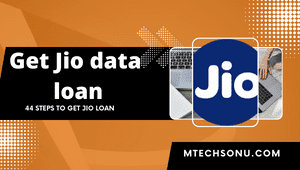 How to get the Jio data loan in September 2022?